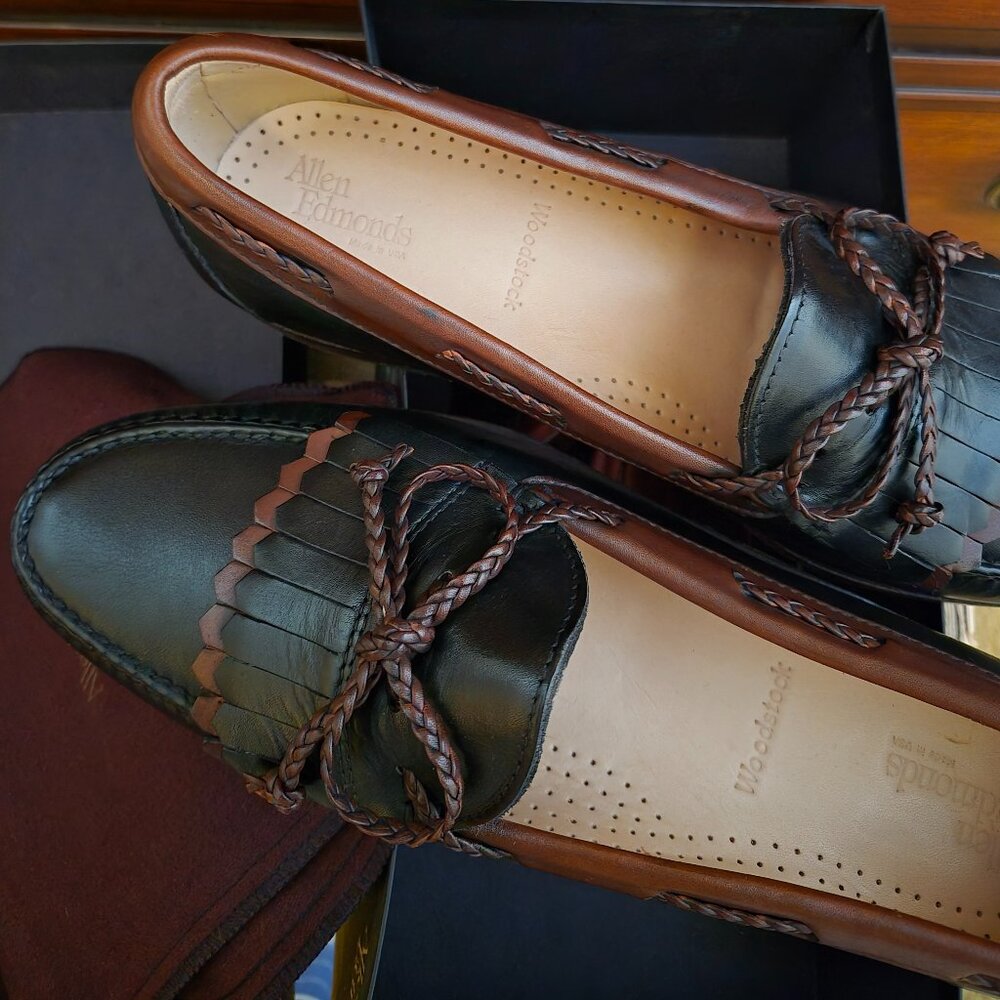 NEW Allen Edmonds Woodstock 11D - Made in USA - Classic Leather Dress Shoe - Picture 4 of 4